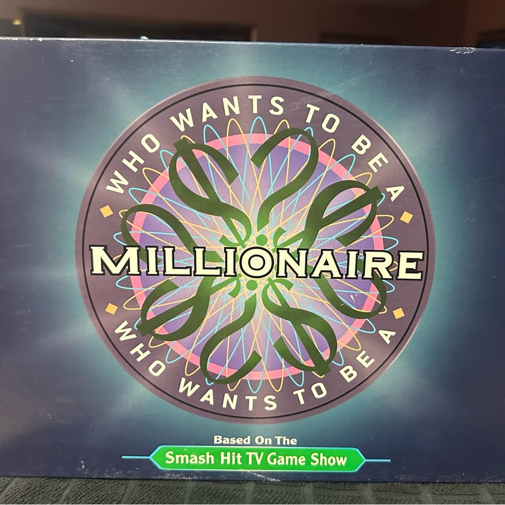 Vintage 2000 ABC’s Who Wants to Be a Millionaire Board Game. Complete.
